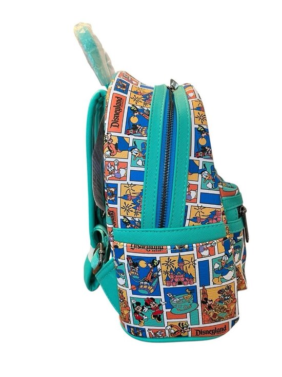 Loungefly Disneyland Resort Mickey + Friends Play in the Park Mini Backpack NWT main image 4